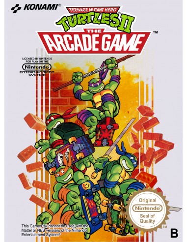 Teenage Mutant Hero Turtles II - NES
