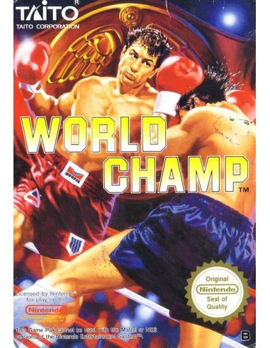 World Champ (Caja Deteriorada) - NES