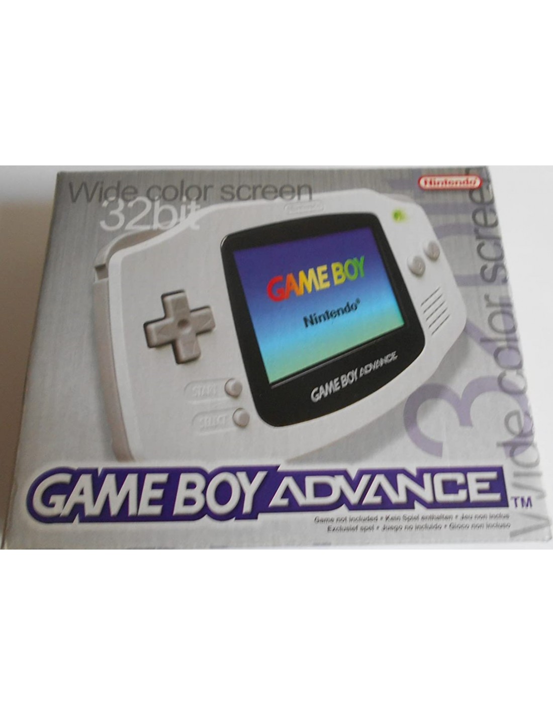 comunicación Saturar Naturaleza Game Boy Advance Blanca (Con Caja) - GBA