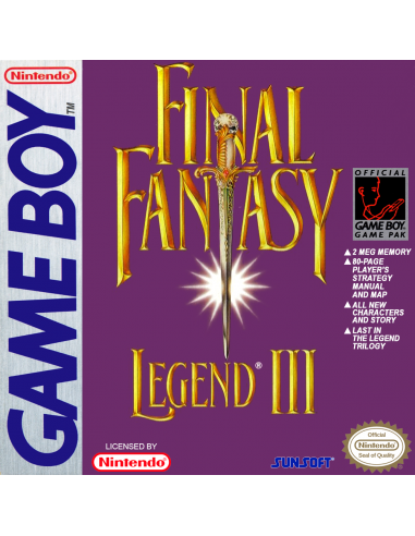 Final Fantasy Legend III (NTSC-U) - GB