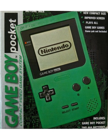 Game Boy Pocket Verde (Con Caja) - GB