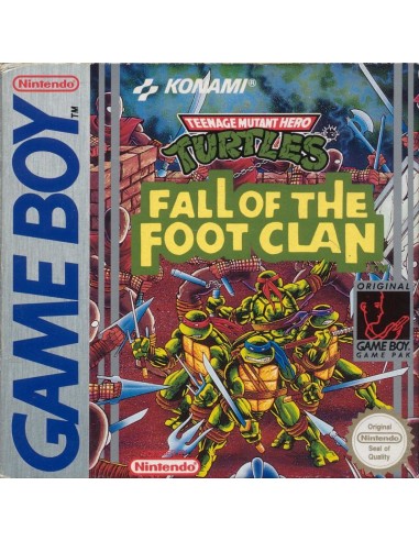 TMNT Fall Of The Foot Clan - GB