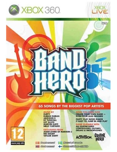 Band Hero (Software) - X360