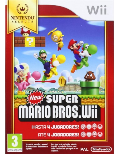 New Super Mario Bros Selects - Wii