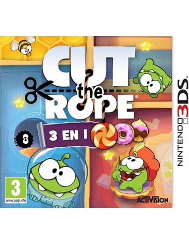 Cut the Rope Pack 3 Juegos - 3DS