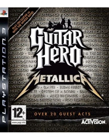 Guitar Hero Metallica (Software) - PS3
