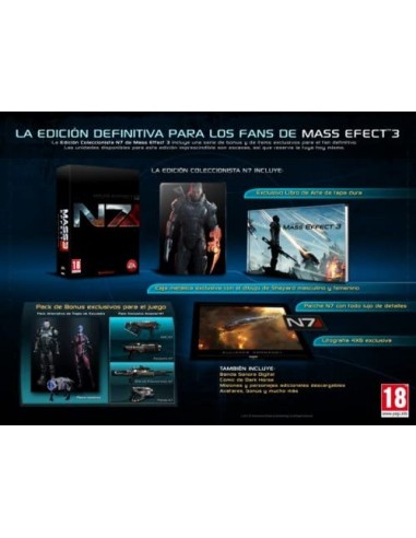 Mass Effect 3 (Edición Coleccionista...