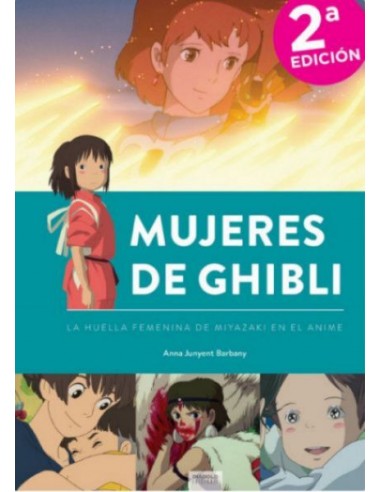 Libro Mujeres de Ghibli