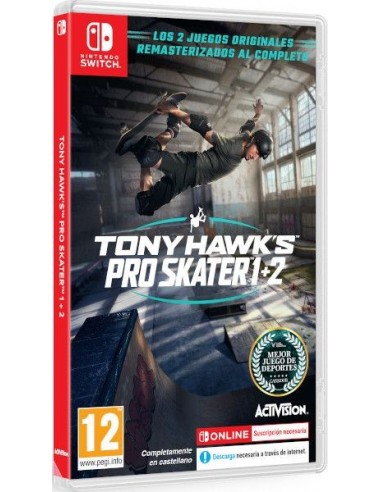 Tony Hawk s Pro Skater 1+2- SWI