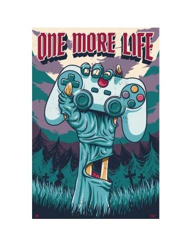 Poster Gamer One More Life 61x91'5cm