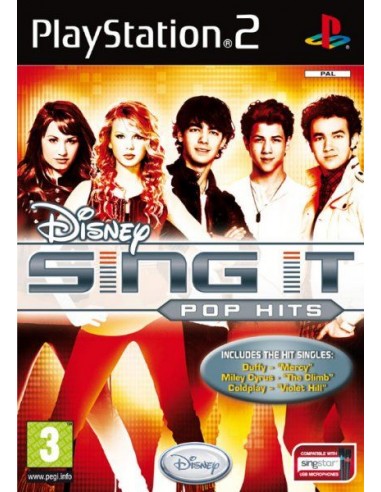 Disney Sing it 2 Pop Hits (Nuevo) - PS2