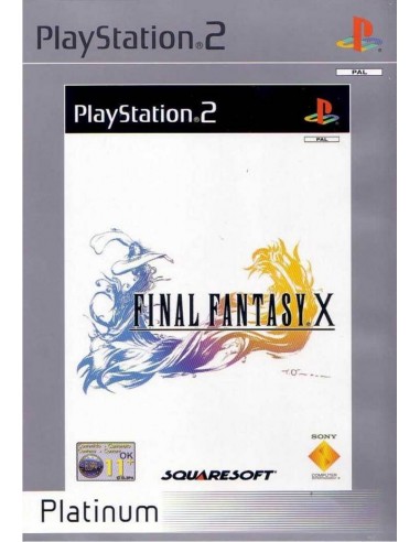 Final Fantasy X (Platinum)- PS2