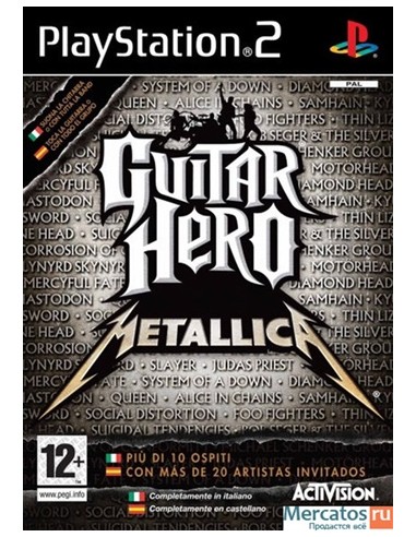 Guitar Hero Metallica - PS2