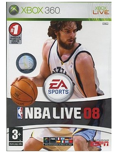 NBA Live 08 - X360