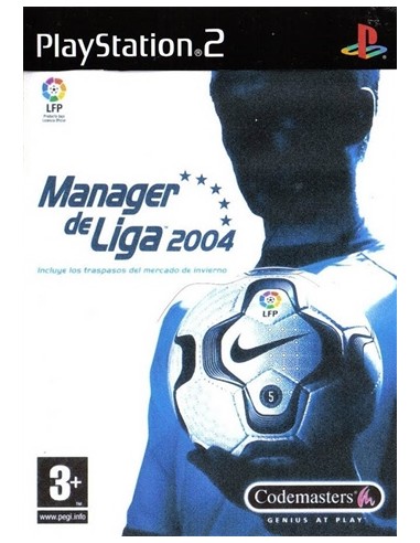 Manager de Liga 2004 - PS2