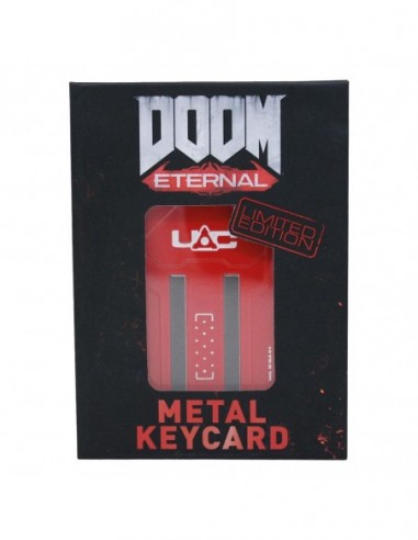 Doom Eternal Réplica Keycard Limited...