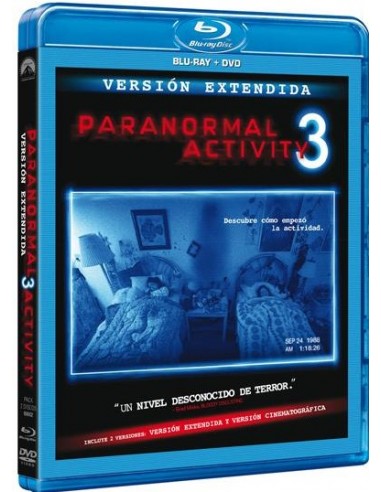 Paranormal Activity 3 (Combo BR + DVD)