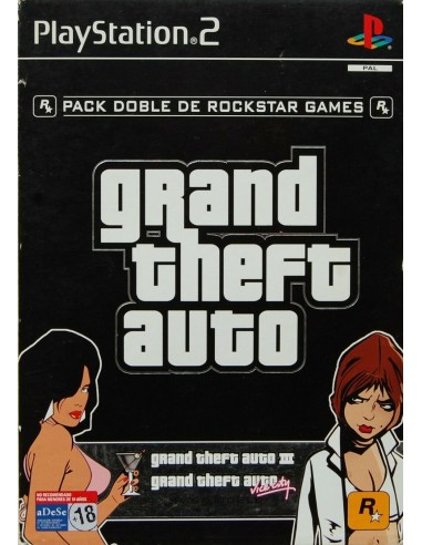 Pack GTA 3 + Vice City - PS2