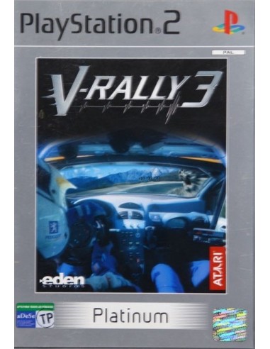 V-Rally 3 (Platinum) - PS2