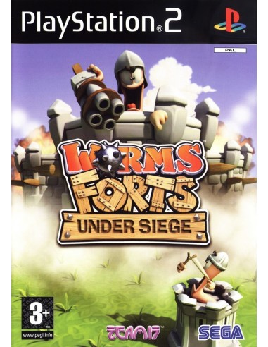 Worms Forts (Under Siege) - PS2