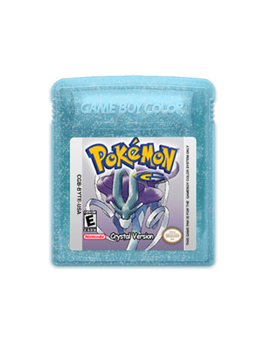 Cartucho Reprogramado Com Pokémon Crystal Em Pt-br