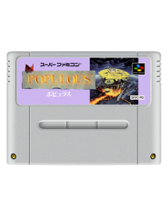 Populous (Cartucho NTSC-J)...