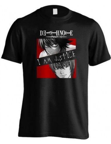 Camiseta Death Note I Am Justice...