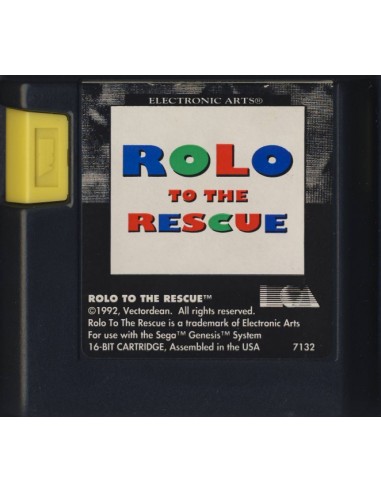Rolo to the Rescue (Cartucho) - MD