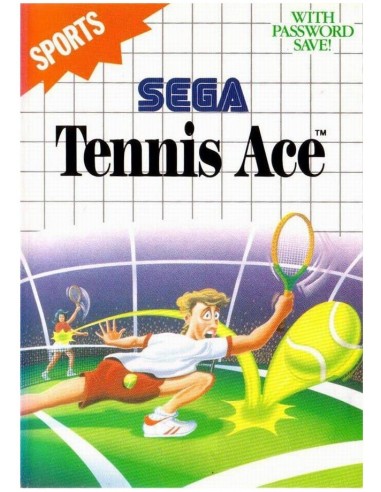 Tennis Ace (Caratula Deteriorada) - SMS